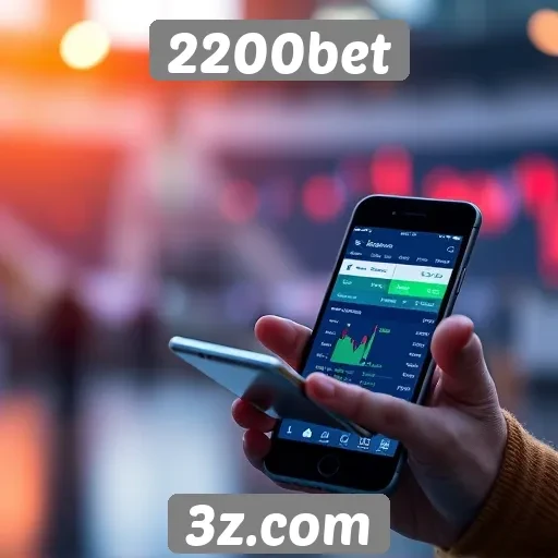 Facilidade de utilização em dispositivos móveis no 2200bet