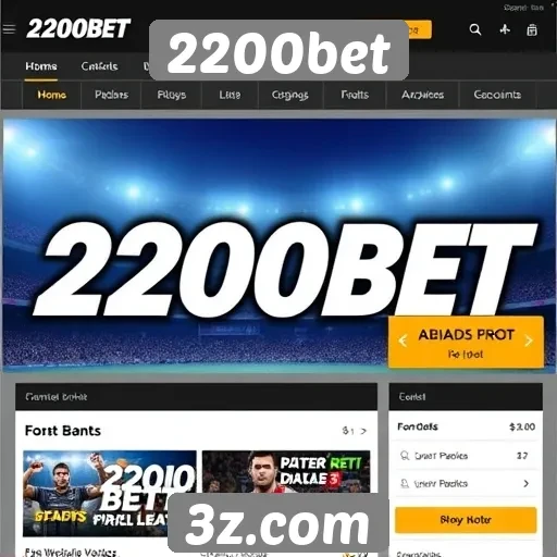 Plataforma de apostas 2200bet atrai novos usuários